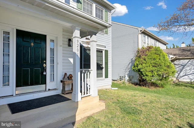 9208 Homestretch Ct, Laurel, MD 20723 - entrance to property featuring a lawn