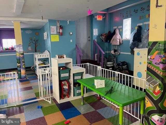 4900 N 11th St, Philadelphia, PA 19141 - recreation room featuring tile patterned floors