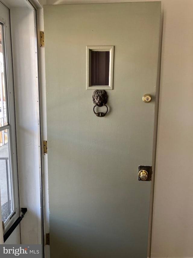 view of room details
