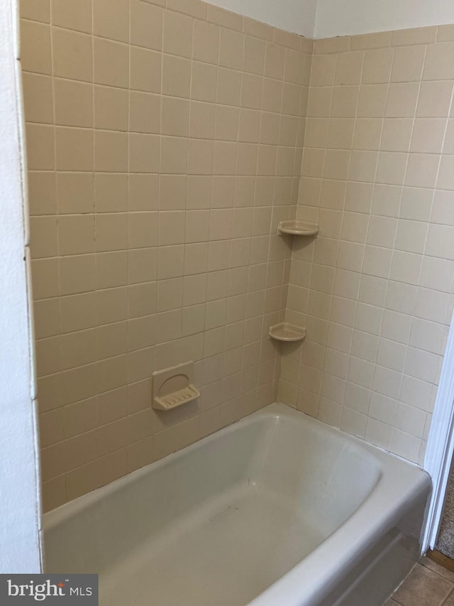 bathroom featuring tile patterned flooring