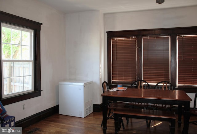 408 Prince George St, Cumberland, MD 21502 - dining area featuring wood finished floors