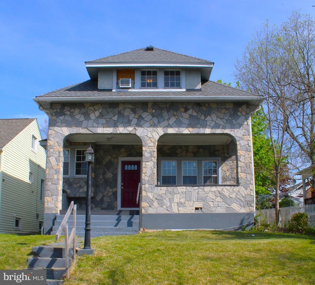 408 Prince George St, Cumberland, MD 21502 - view of front of home with stone siding