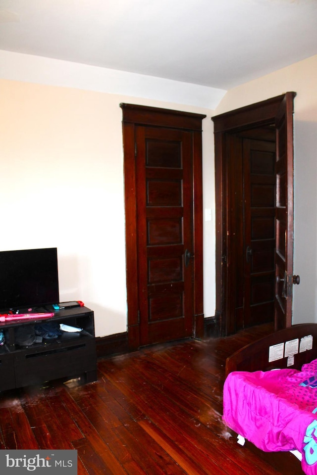 408 Prince George St, Cumberland, MD 21502 - bedroom with wood-type flooring and baseboards