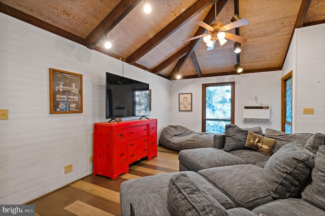 2436 Warm Springs Rd, Shenandoah Junction, WV 25442 - living room with wood finished floors and ceiling fan