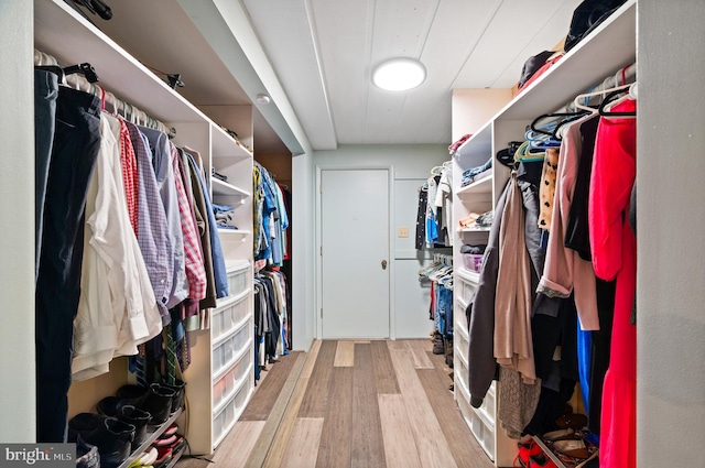 2436 Warm Springs Rd, Shenandoah Junction, WV 25442 - spacious closet featuring wood finished floors