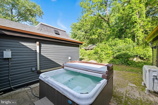 2436 Warm Springs Rd, Shenandoah Junction, WV 25442 - deck featuring a hot tub