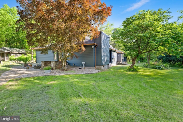 2436 Warm Springs Rd, Shenandoah Junction, WV 25442 - view of home's exterior with a yard
