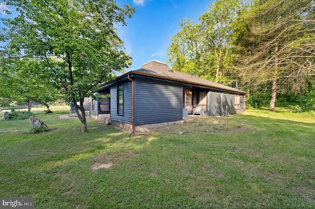 2436 Warm Springs Rd, Shenandoah Junction, WV 25442 - view of side of home with a yard