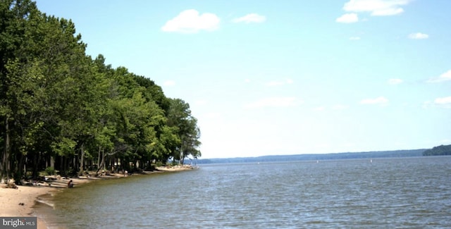 property view of water