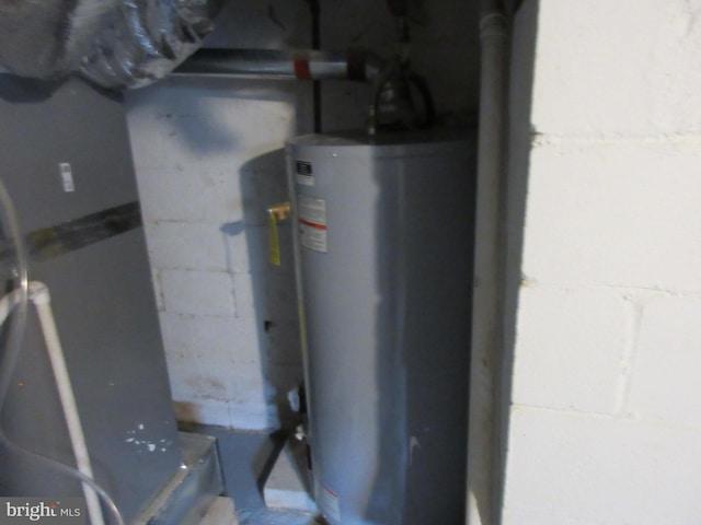 utilities with gas water heater