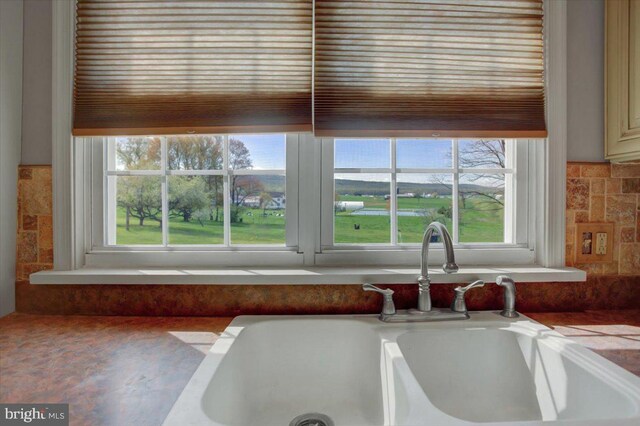 2284 Pine Rd, Newville, PA 17241 - room details featuring a sink and cream cabinets