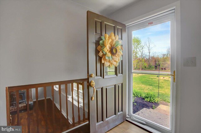 2284 Pine Rd, Newville, PA 17241 - doorway to outside with wood finished floors