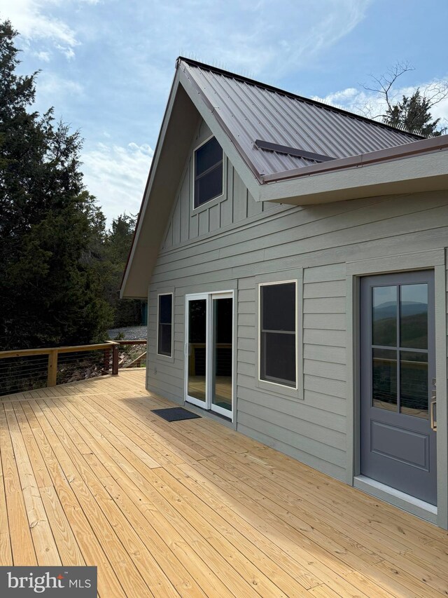 view of deck