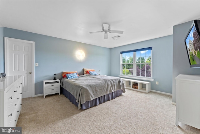 6780 Hollow Glen Ct, Gainesville, VA 20155 - carpeted bedroom featuring baseboards and a ceiling fan