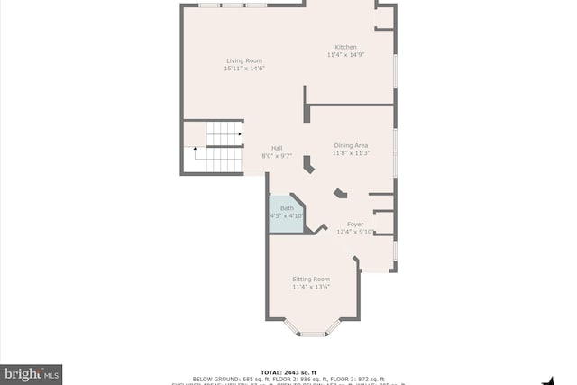 6780 Hollow Glen Ct, Gainesville, VA 20155 - floor plan / room layout