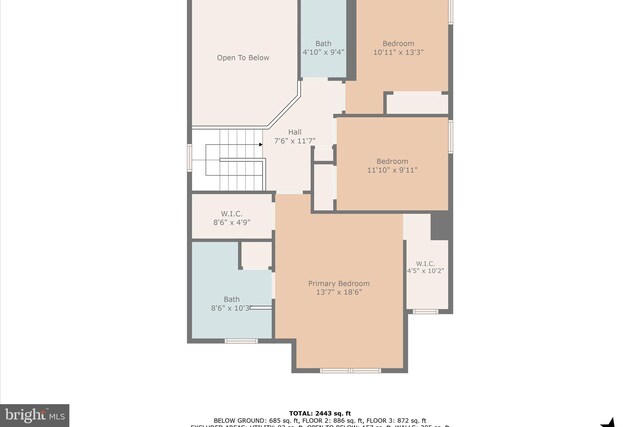 6780 Hollow Glen Ct, Gainesville, VA 20155 - home floor plan