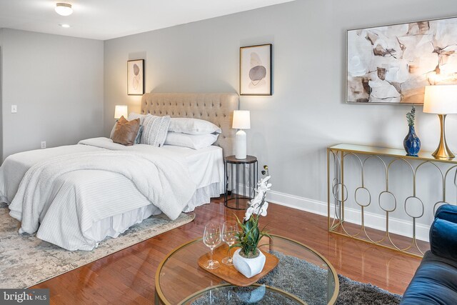 2738 Tilton St, Philadelphia, PA 19134 - bedroom featuring baseboards and wood finished floors
