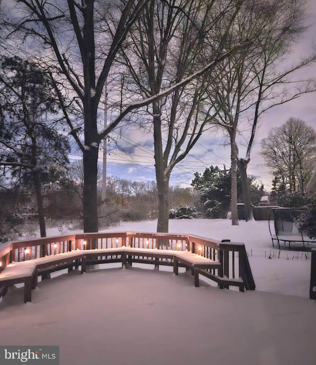 7117 Stanchion Ln, Burke, VA 22015 - view of wooden terrace