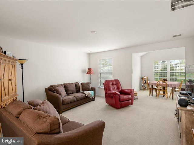 139 Gazebo Ln, Middletown, DE 19709 - carpeted living room featuring visible vents