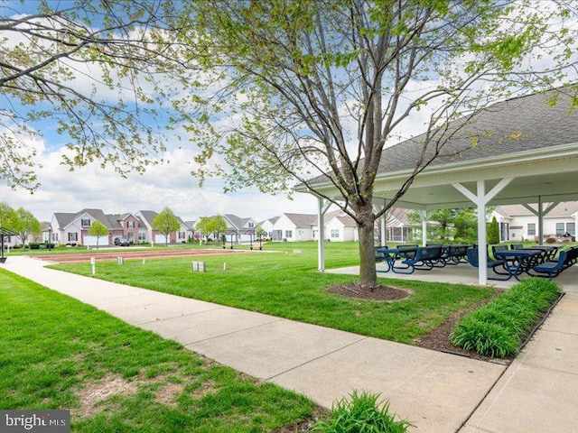 139 Gazebo Ln, Middletown, DE 19709 - view of community with a yard, a residential view, and a gazebo