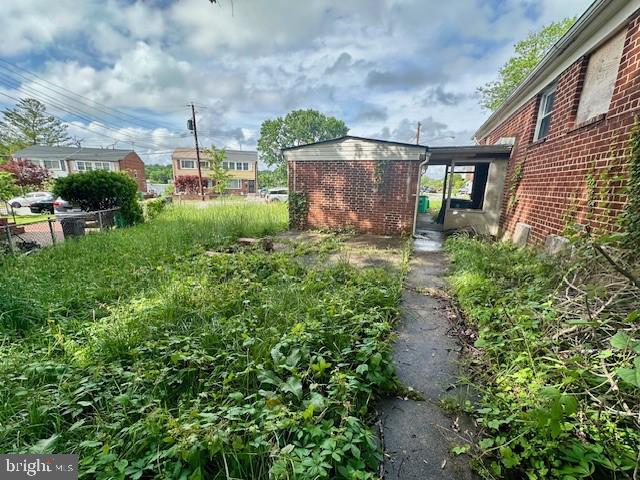 view of yard