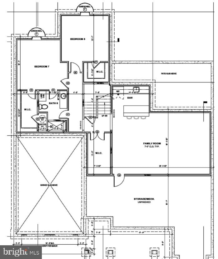 136 Paddock Way, Lewes, DE 19958 - view of floor plan / room layout