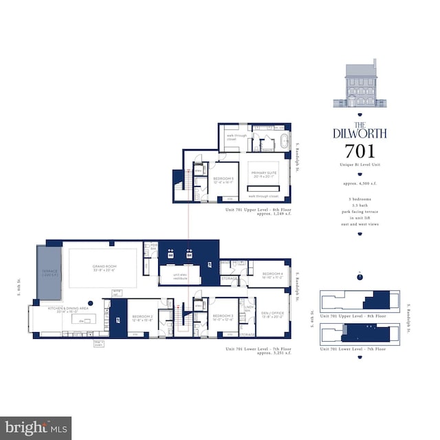 223 S 6th St Unit 701/801, Philadelphia, PA 19106 - plan
