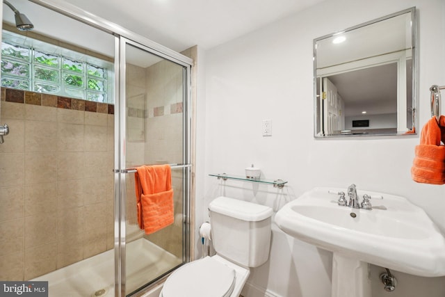 3213 Jocelyn St NW, Washington, DC 20015 - full bathroom featuring toilet and a shower stall