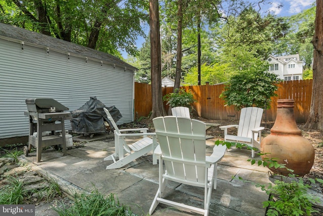 3213 Jocelyn St NW, Washington, DC 20015 - fenced backyard featuring a patio area