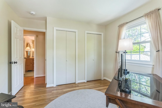 705 Hope Ln, Gaithersburg, MD 20878 - sitting room with baseboards and wood finished floors