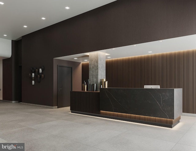 view of reception