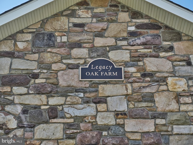 2727 Aquetong Rd, New Hope, PA 18938 - exterior details with stone siding