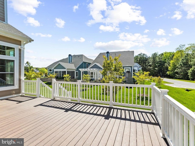 32953 Shadeland Ave, Millsboro, DE 19966 - wooden deck with a yard