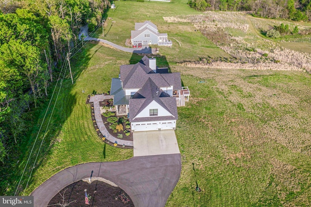 drone / aerial view