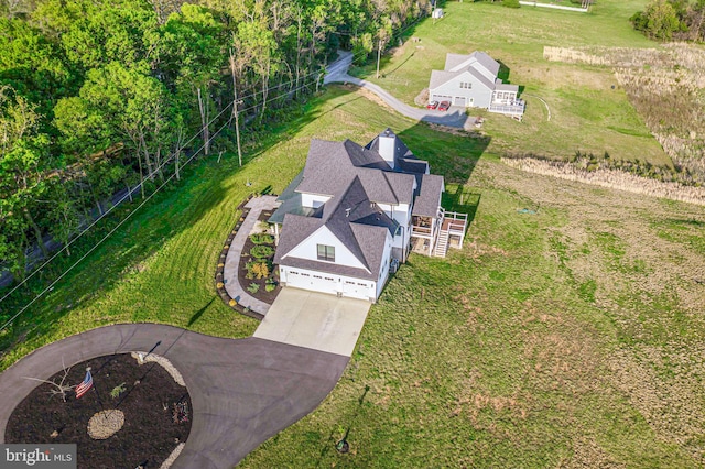 bird's eye view