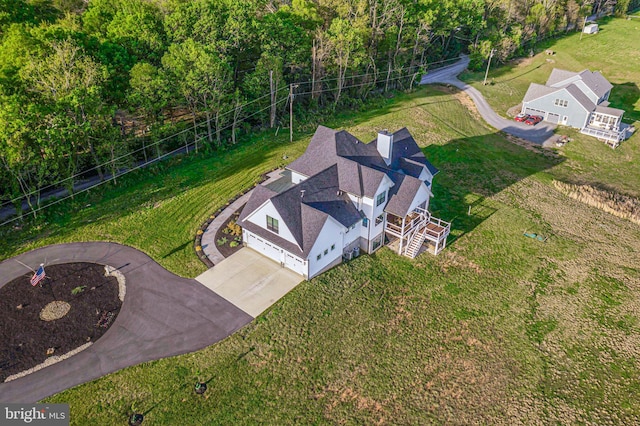 aerial view