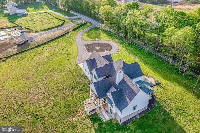 drone / aerial view