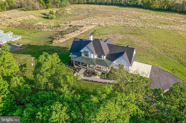 drone / aerial view