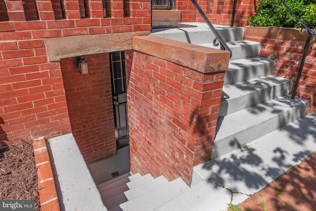 119 Seaton Pl NW, Washington, DC 20001 - details featuring brick siding