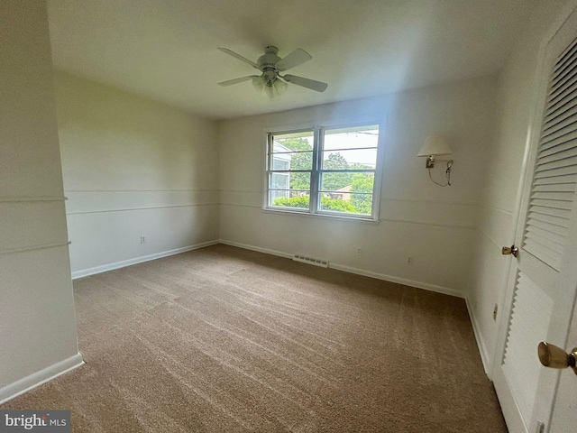 113 Edgeroad Ln, Wilmington, DE 19803 - carpeted spare room featuring a ceiling fan and baseboards