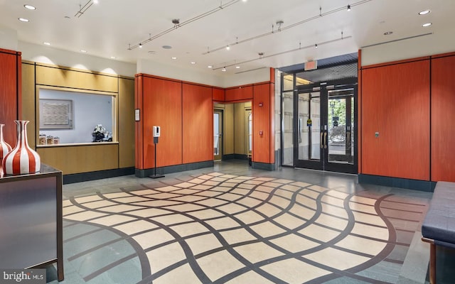 view of community lobby