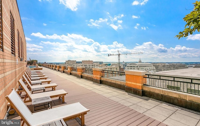 view of deck