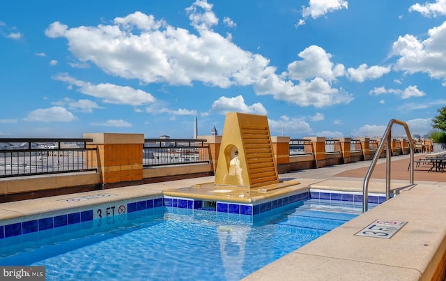 view of pool