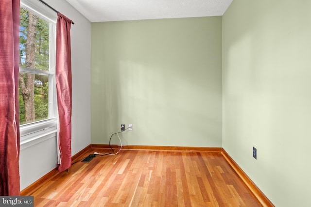 8005 Hillrise Ct, Elkridge, MD 21075 - empty room with baseboards and light wood-style flooring