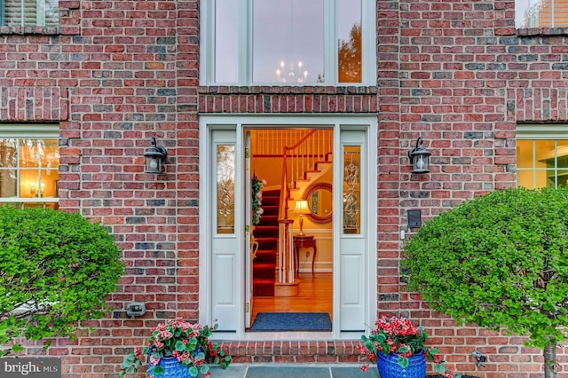14712 Manor Rd, Phoenix, MD 21131 - entrance to property featuring brick siding