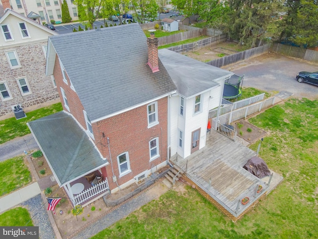 718 Walnut St, Royersford, PA 19468 - view from above of property