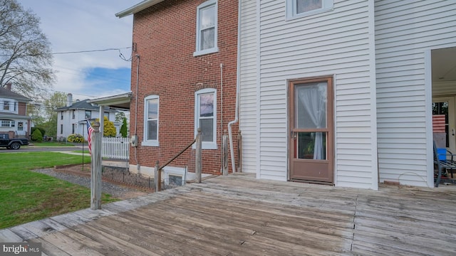 718 Walnut St, Royersford, PA 19468 - view of deck