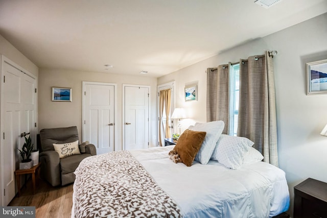 9008 Waller Tree Way, Upper Marlboro, MD 20772 - bedroom with wood finished floors and visible vents