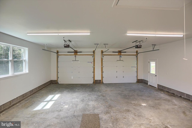3497 New Lancaster Valley Rd, Milroy, PA 17063 - garage with a garage door opener