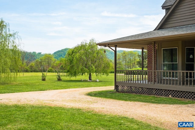 72 Katies Way, Nellysford, VA 22958 - view of property's community with a lawn